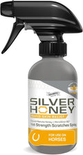 Silver Honey Rapid Relief 6 Ounce Spray bottle front view for horses