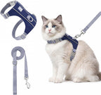 Large Cat Harness & Leash Set, Escape-Proof Soft Vest for Outdoor Walking - Image 12