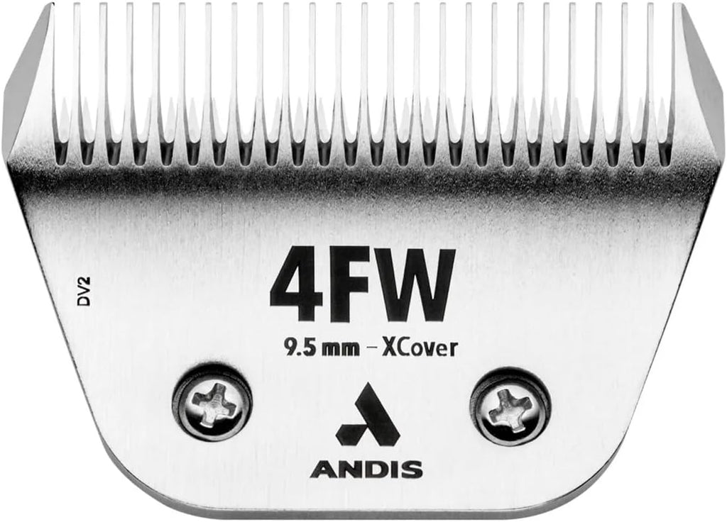Detail shot showing the sharp thirty one teeth configuration of the ceramic pet clipper cutter.