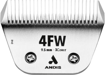 Detail shot showing the sharp thirty one teeth configuration of the ceramic pet clipper cutter.