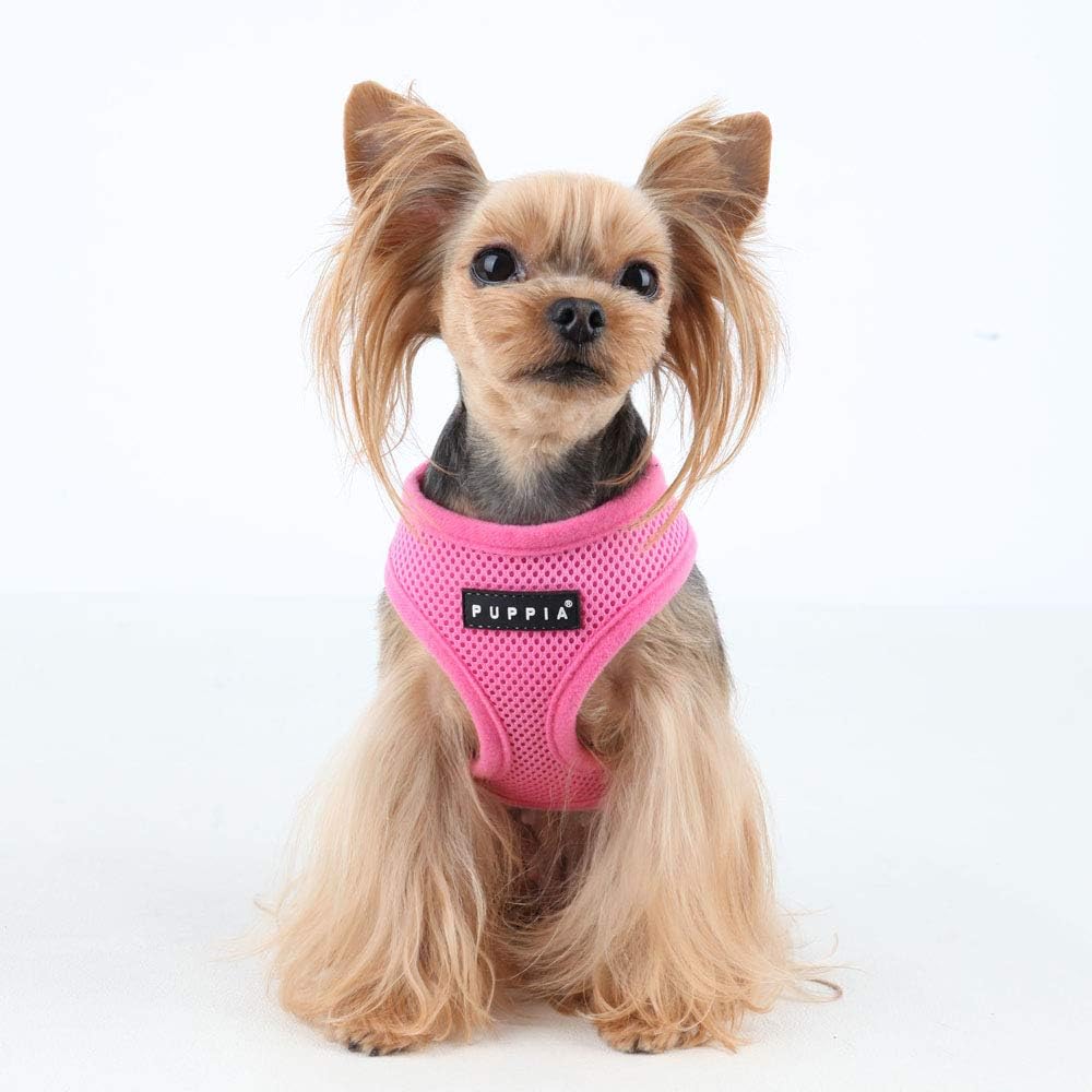 Puppia dog harness quick-release buckle detail