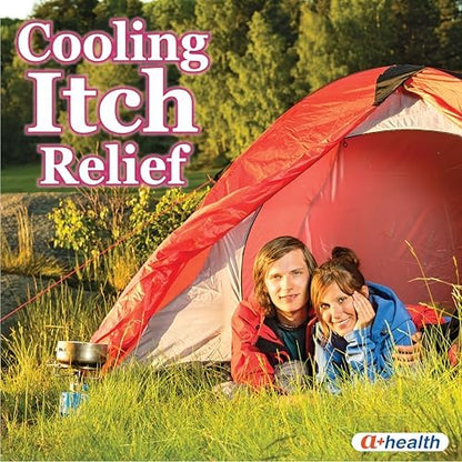 Authentic imported personal care cooling gel tube for skin irritation first aid