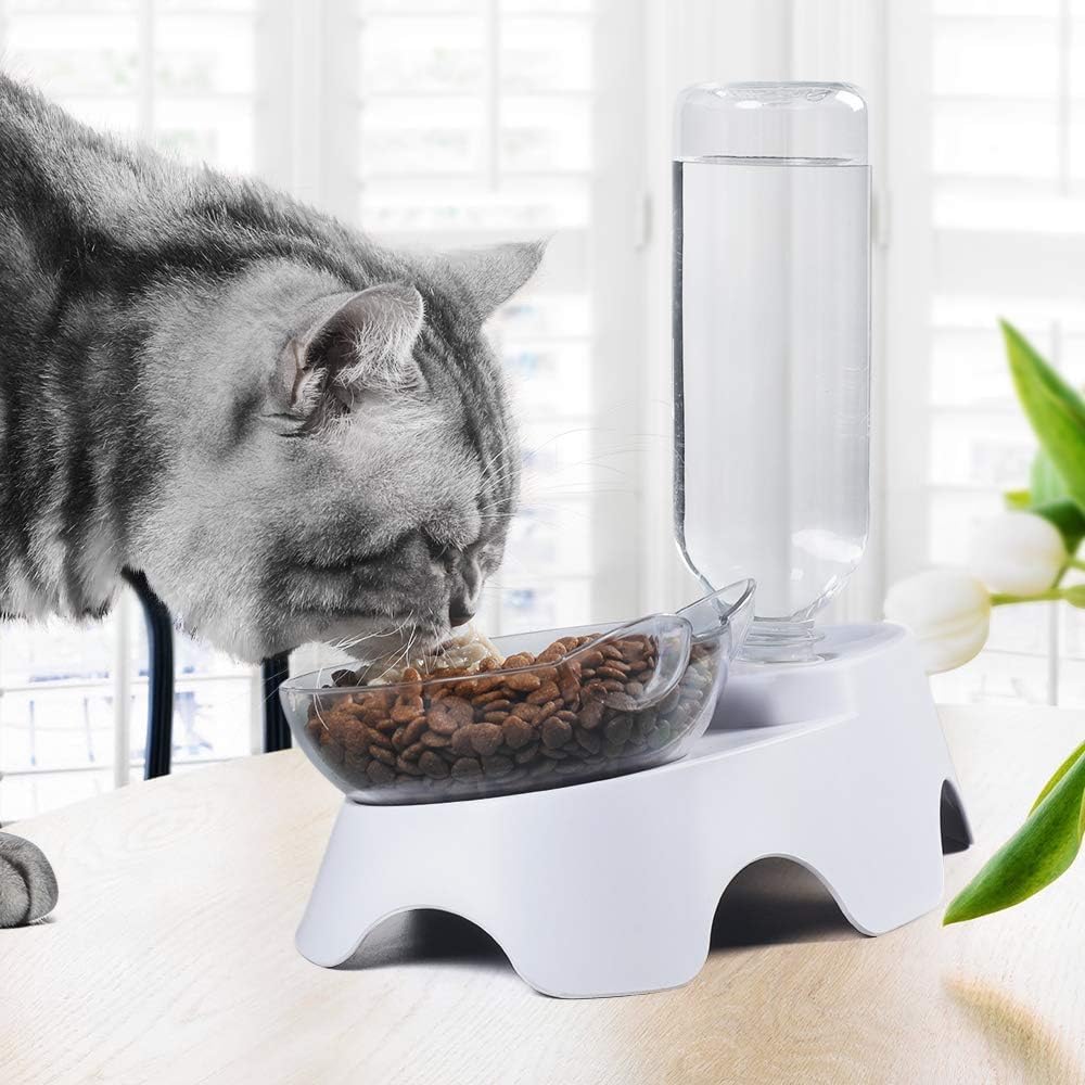 MILIFUN elevated pet bowls close up on the premium food grade materials and non slip base