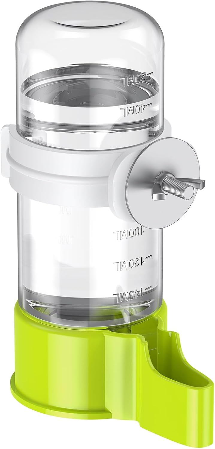 Pawfly Bird Water Dispenser, Automatic Water Feeder, Plastic Cage Water Dispenser, White Parrot Waterer for Small Parakeet Cockatiel Budgie Lovebirds (Not Fit for Food Feeding) - Image 9