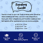 Cat eating Queen's Cat wet food from a bowl