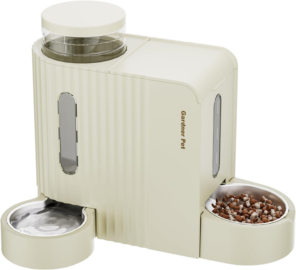Gardner Pet Automatic Gravity Pet Feeder, 0.8 Gallons*2 Dog Feeder and Water Dispenser Set 100% BPA-Free, 2-in-1 Gravity Feeder with Stainless Steel Bowl for Dogs, Cats, Rabbits, Puppies (Green) - Image 10