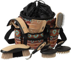 Weaver Equine 7-piece horse care set laid out completely