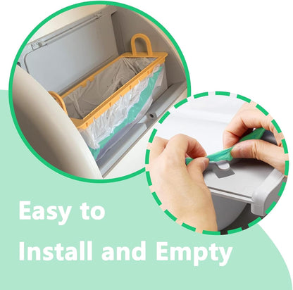Durable cat litter box liners compatible with smart automatic litter boxes