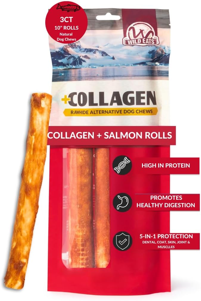 Wild Eats Real Duck Collagen Bully Sticks for Dogs (25 Pack,5 Inch) Long Lasting Dog Chews No Hide Dog Treat Bully Stick Alternative, Rawhide Free, Grain Free, High Protein - Image 15