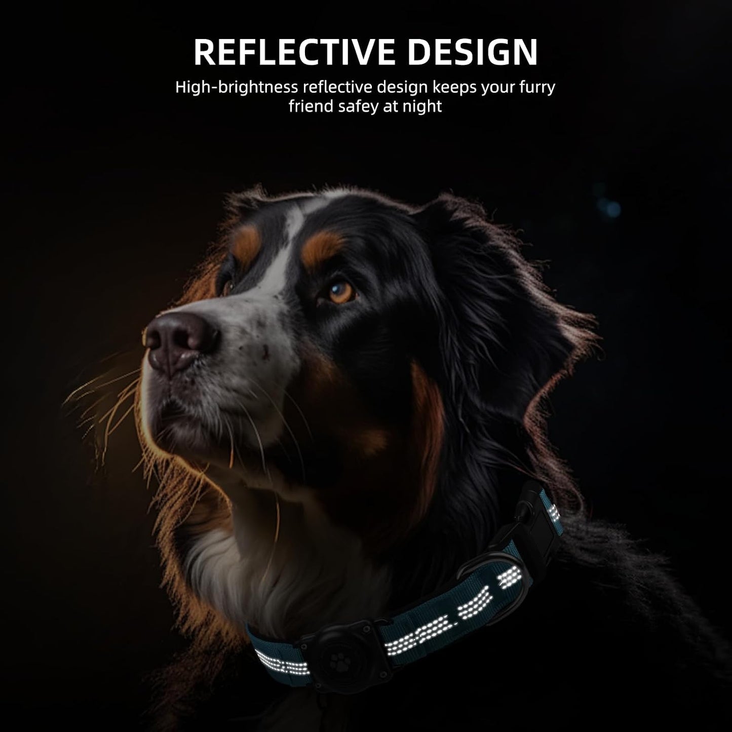 Furrigo heavy duty dog collar interior padding