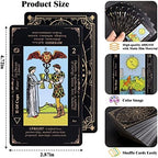 Full set of Fofeadm tarot cards and guidebook display
