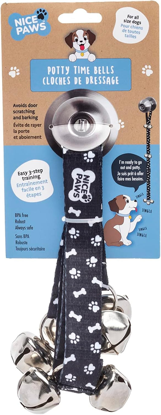 Nice Paws dog door bell for potty training front view