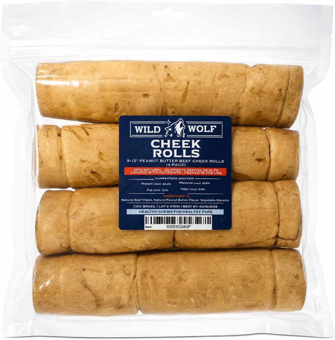Premium USA imported healthy dog chews for large breeds
