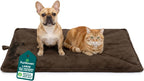 Furhaven ThermaNAP Self-Warming Cat Bed for Indoor Cats & Large/Medium Dogs, Washable & Reflects Body Heat - Quilted Faux Fur Reflective Bed Mat - Gray, Large - Image 13