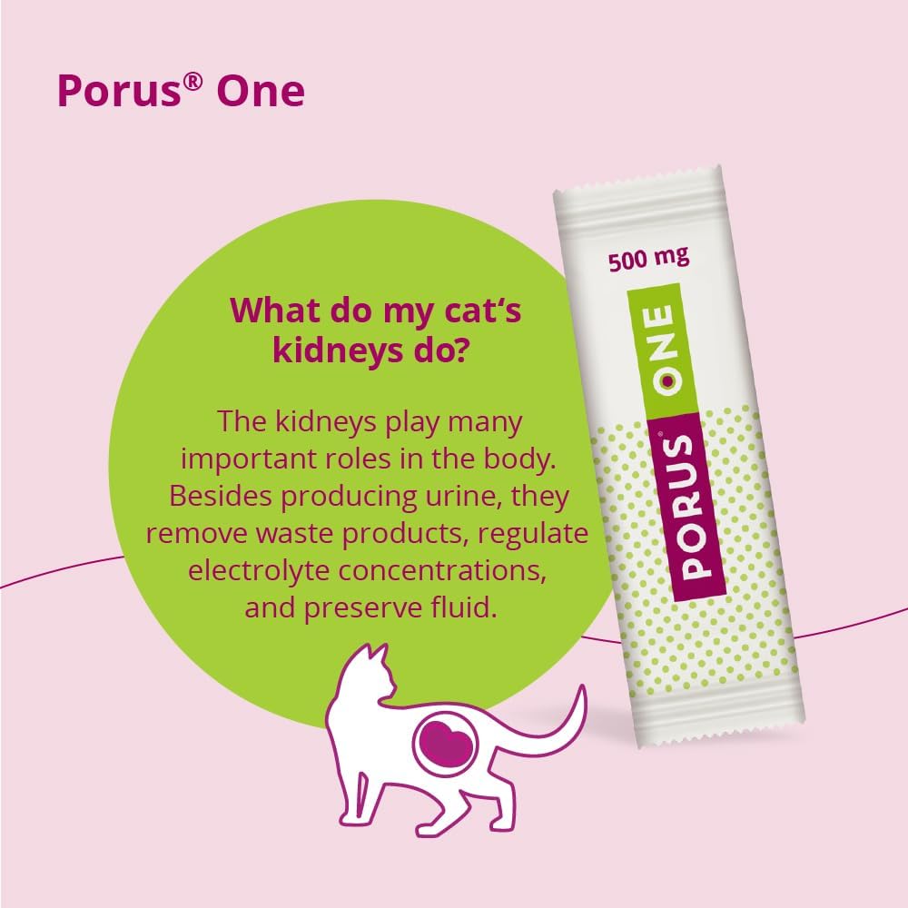 Porus One feline kidney support supplement packaging
