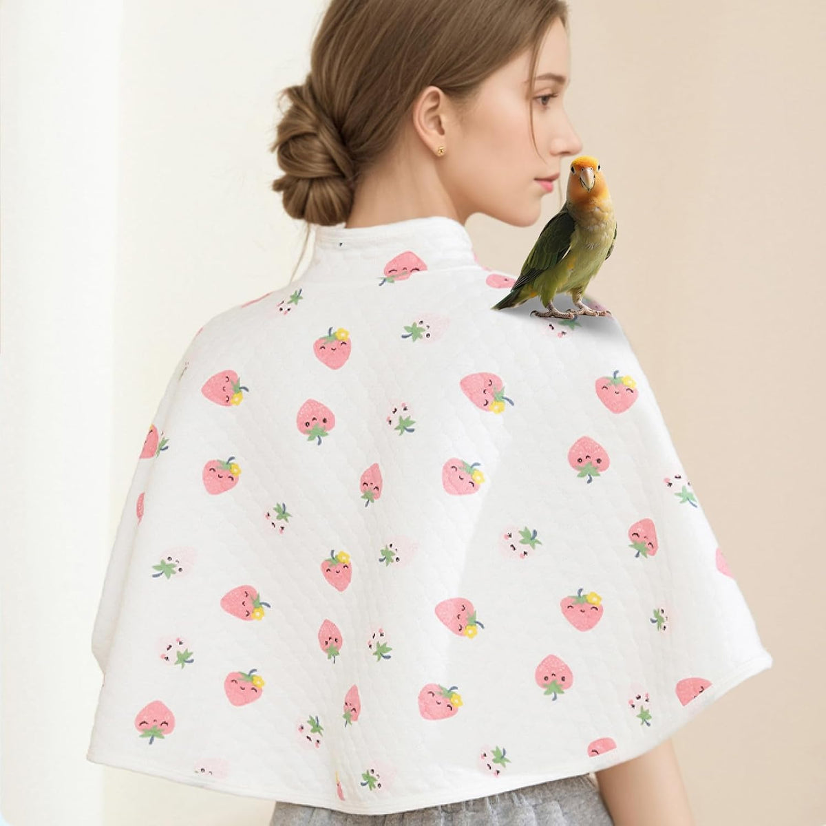 Zypholie bird diaper showing soft cotton inner layer