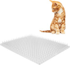 Humane plastic spike design of Zipcase animal repellent mat