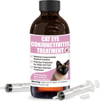 Curicyn pink eye treatment front view bottle for pet conjunctivitis relief