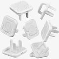 Plugtul 32 pack baby proofing outlet covers front view