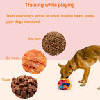 Included storage bag for Ablechien snuffle ball travel