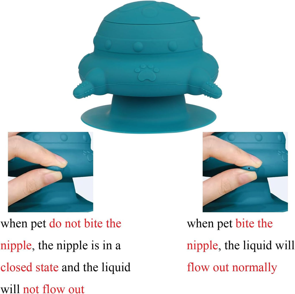 Peninsula Love multiple puppy feeder four nipples close up
