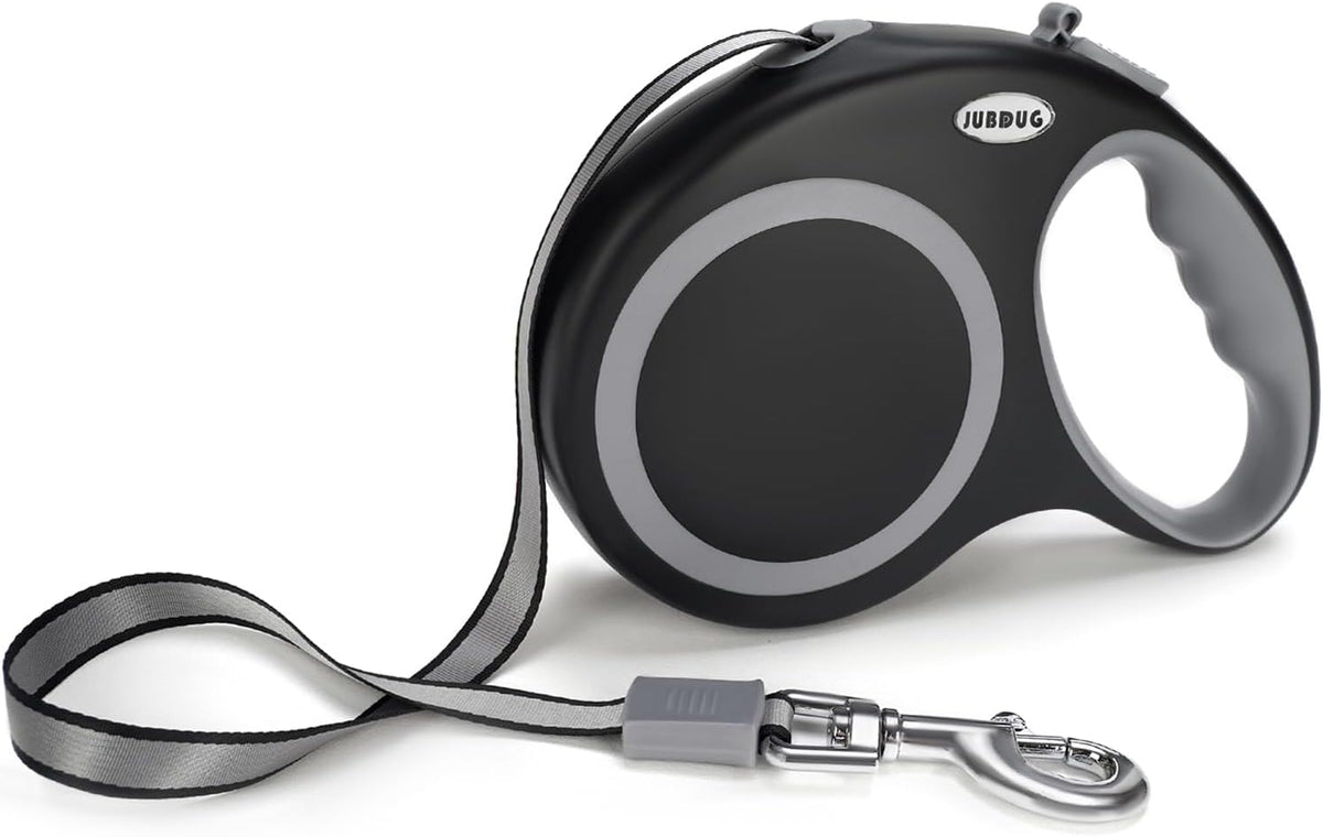 Jubdug retractable dog leash front view