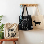 High quality black cotton shopping bag by Park Life Designs