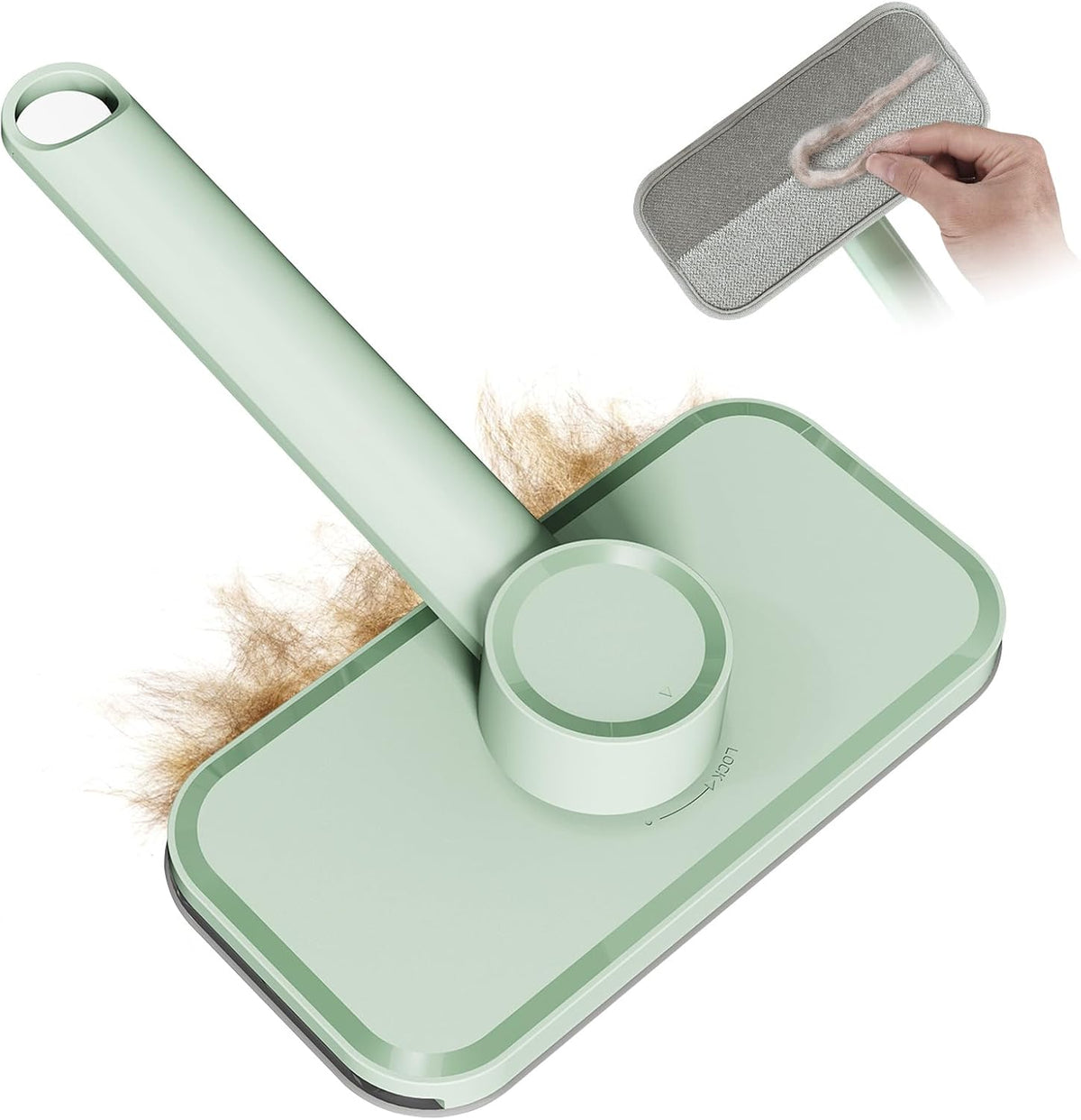Pet Hair Remover - Reusable Lint Remover for Dog and Cat Hair Electrostatic Lint Brush Magic Pet Hair Removal Tool for Clothes, Couch, Carpet, Car, Rugs, Bedding, Fabric Furniture - Image 10