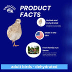 Authentic USA imported Undique quail prey for falconry