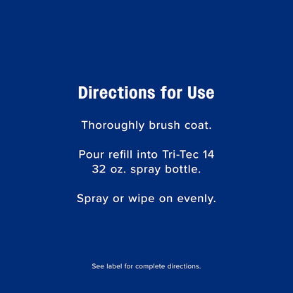 Farnam Tri-Tec 14 Fly Spray for Horses - Long-Lasting Insect Repellent Kills and Repels Flies, Gnats, Ticks & Mosquitoes, Conditions Coat - Up to 14 Days Protection - 128 oz - Image 9