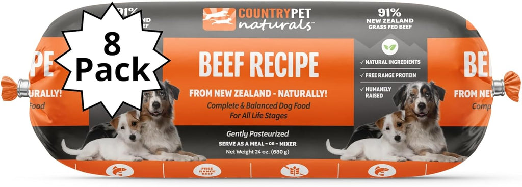 New Zealand Venison Frozen Fresh Dog Food, High-Protein 91% Grass-Fed Free-Range Meat, Gently Cooked, Grain-Free, Omega-3s, 8 Rolls (12 lb Case) - Image 12