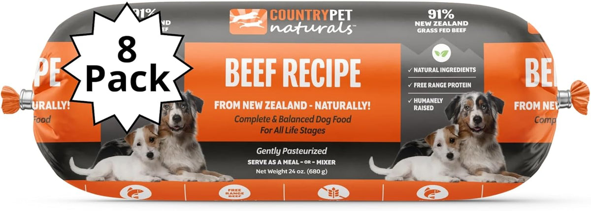 New Zealand Venison Frozen Fresh Dog Food, High-Protein 91% Grass-Fed Free-Range Meat, Gently Cooked, Grain-Free, Omega-3s, 8 Rolls (12 lb Case) - Image 12