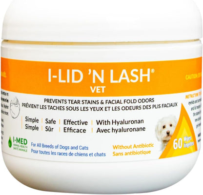 USA imported professional dog eye discharge cleanser container