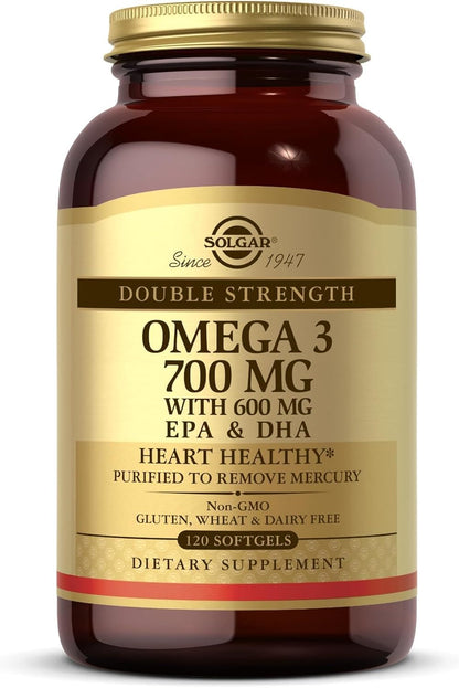 Solgar Omega 3 Fish Oil Concentrate 240 Softgels safety seal and batch code label view.