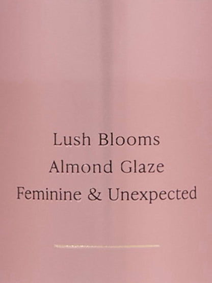 Victoria's Secret Velvet Petals 8.4 fluid ounces mist highlighting the floral graphic pattern on the packaging.