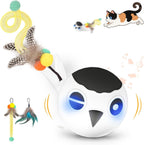 Packaging and included accessories for Kiwilove smart cat toy
