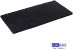 Thick premium porous carbon filter sheets showing texture for ammonia absorption