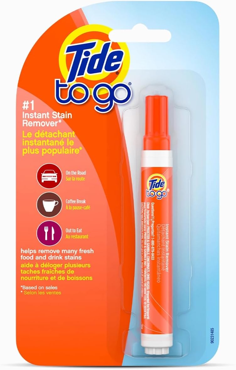 USA imported Tide stain treatment pen set for fabric care on the go
