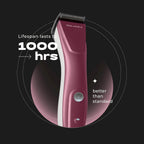 BALMONI low-noise pet grooming tool being used on a dog paw safely