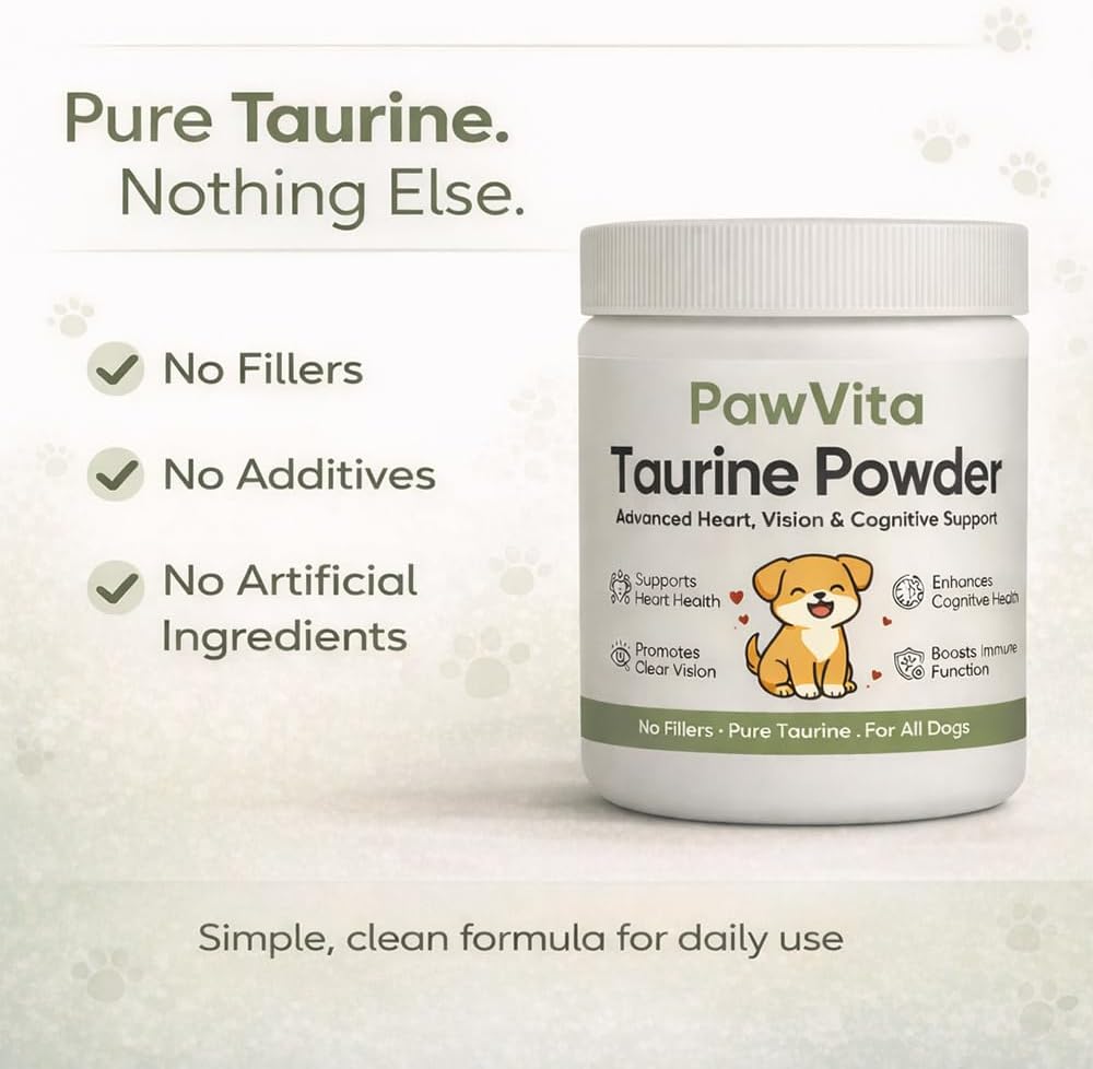 Pawvita advanced heart and cognitive support formula dog nutritional supplement