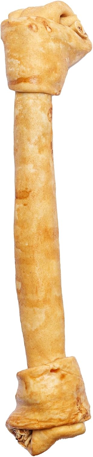 Resealable bag of premium 4 to 5 inch natural taste beefhide treats
