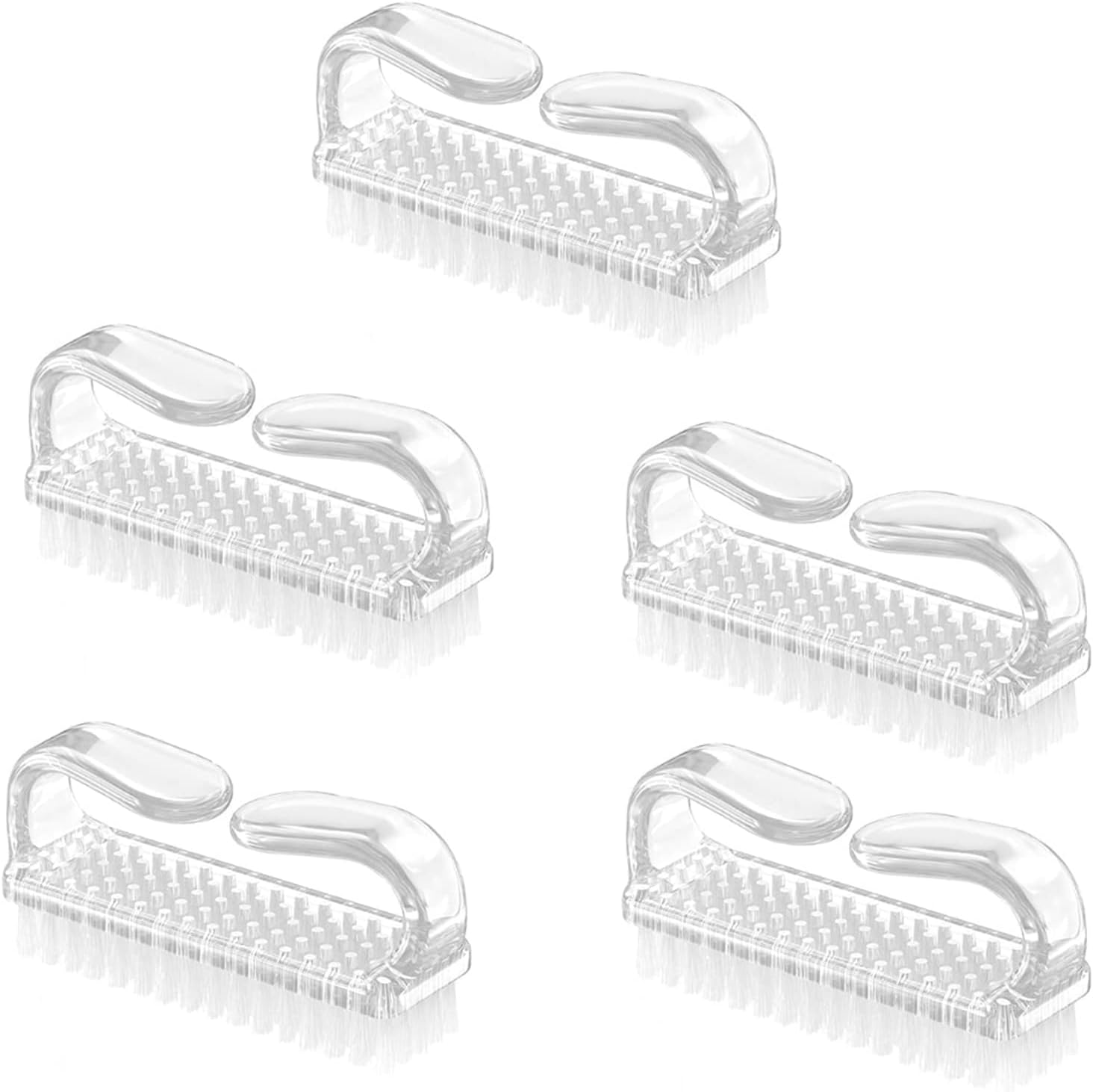 HOFASON handle grip nail brush five-piece personal care set front view