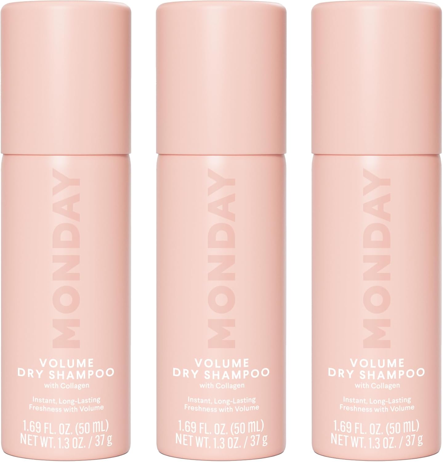 Monday Haircare Volume Dry Shampoo front view 3 pack