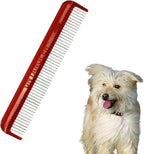 Pet comb for easy mat removal - silky smooth rotating teeth untangles without causing pain to pets. (7", Purple) - Image 10
