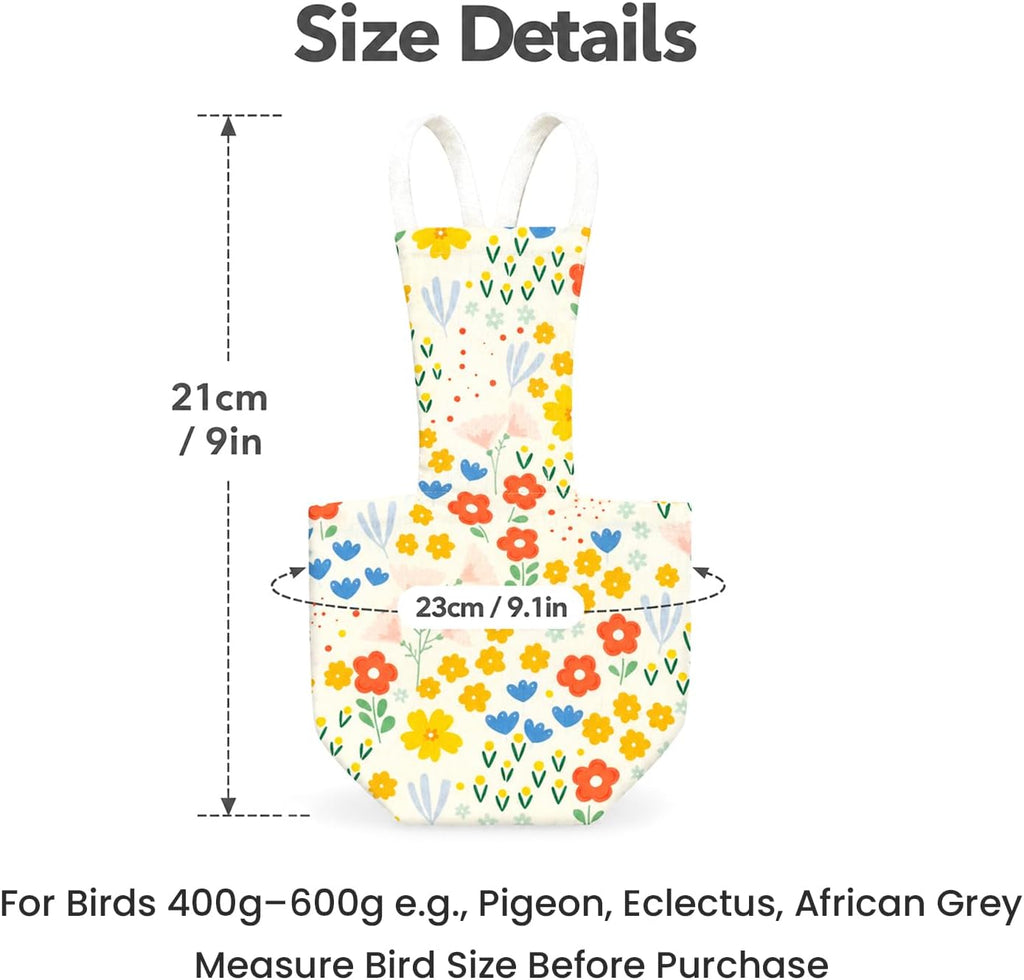 ZANTIE Pigeon Diaper Harness and Leash-Pigeon Pants - Image 5