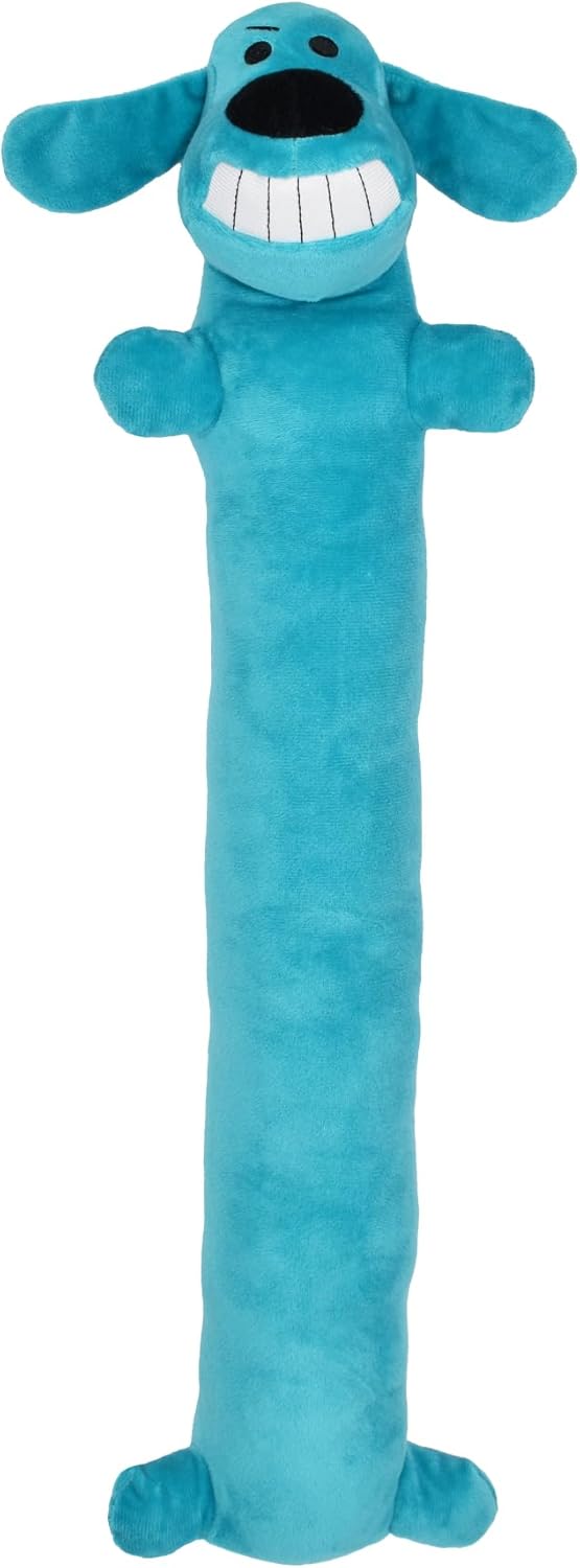 Multipet Loofa Dog Plush Toy w/ Birthday Hat - Squeaky Dog Toy for Dogs - Soft Plush - Stuffed Animal Dog Toys for Playing (1 Count, 12", Random Color Surprise) - Image 12