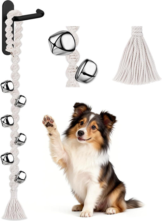 Cooyoo dog bells to go outside front view