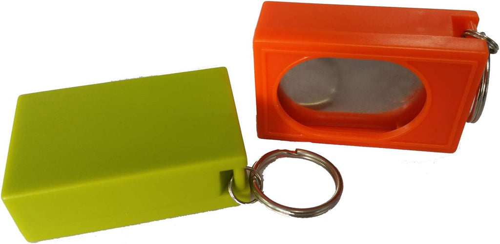 Two pack CRMADA animal training clickers showing rustproof metal rings