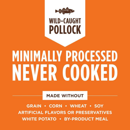 Instinct raw cat food meal mixer nutritional information panel.