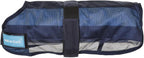 Back on Track Cool on Track cooling dog coat navy blue side profile